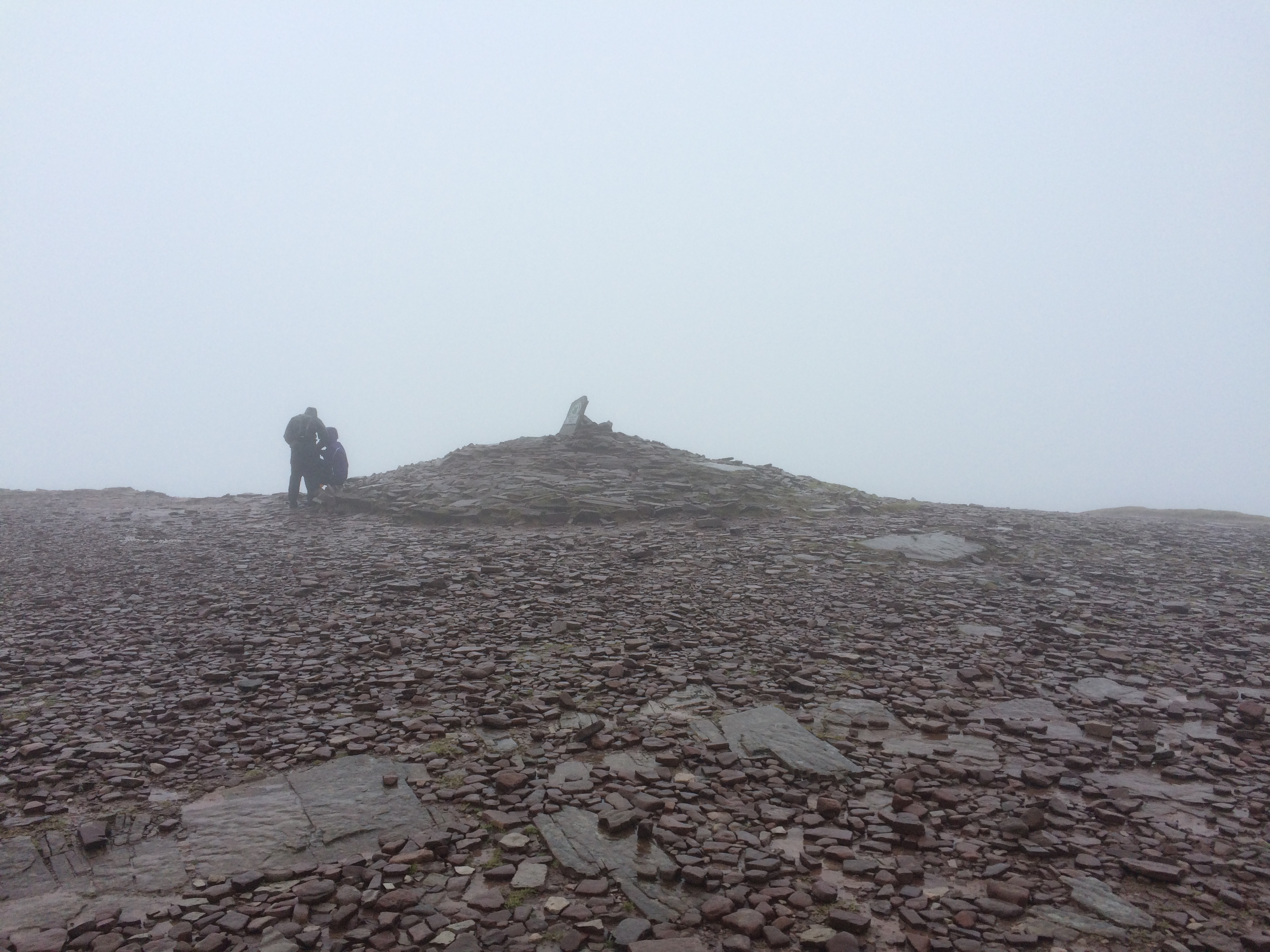 The top of Pen Y Fan