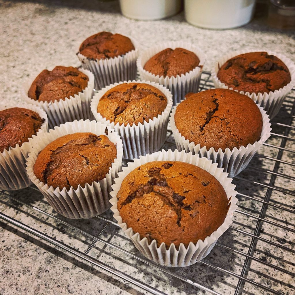 Spiced Chocolate Muffins